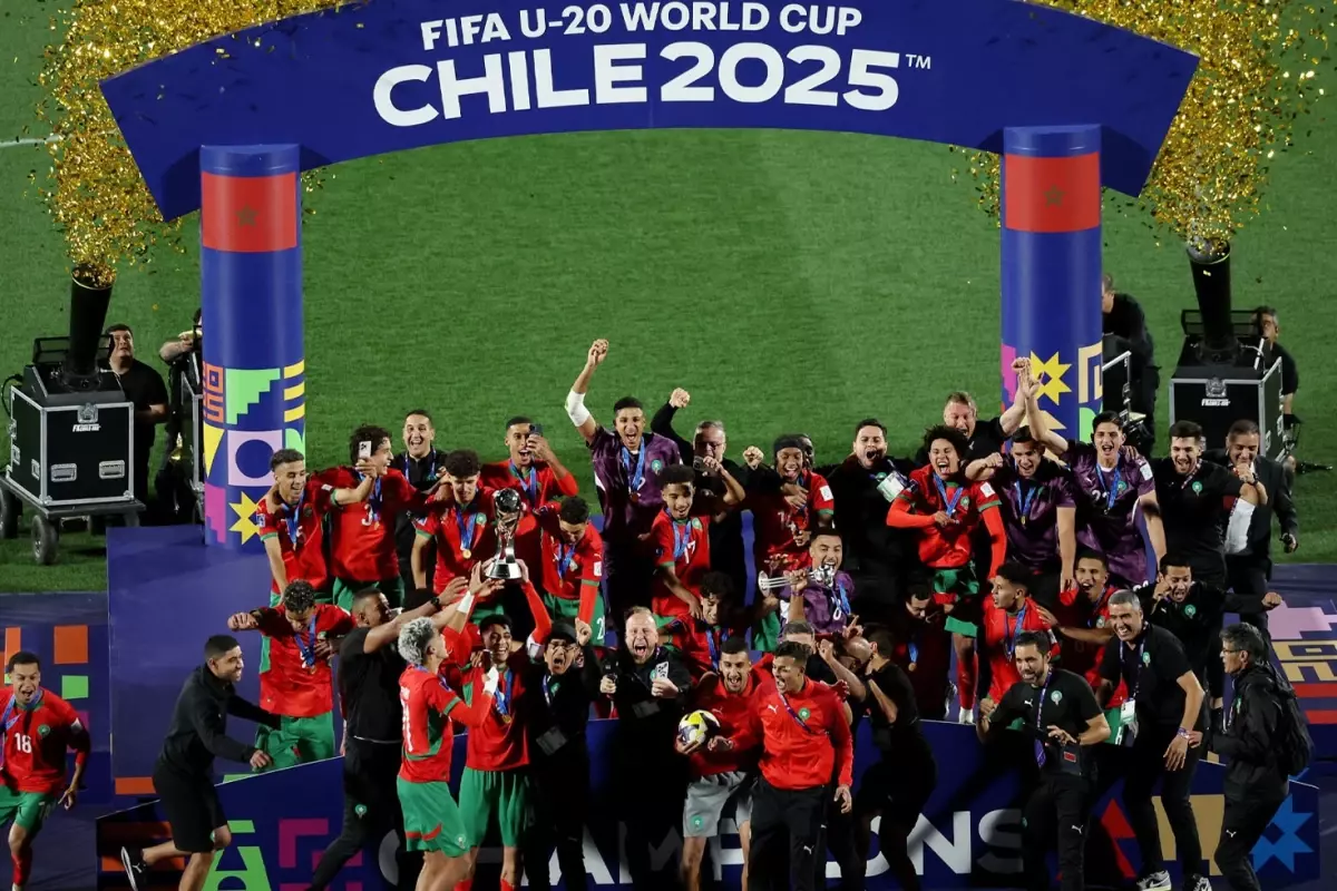 Fas, 20 Yaş Altı Dünya Kupası\'nı Kazandı