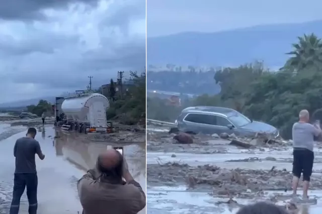 Hatay'da Şiddetli Yağışlar Sele Neden Oldu