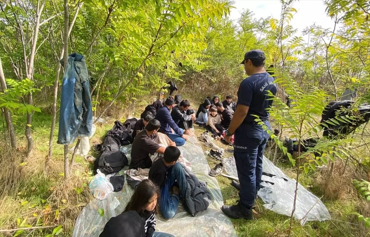 İzmir\'de 66 Düzensiz Göçmen Yakalandı