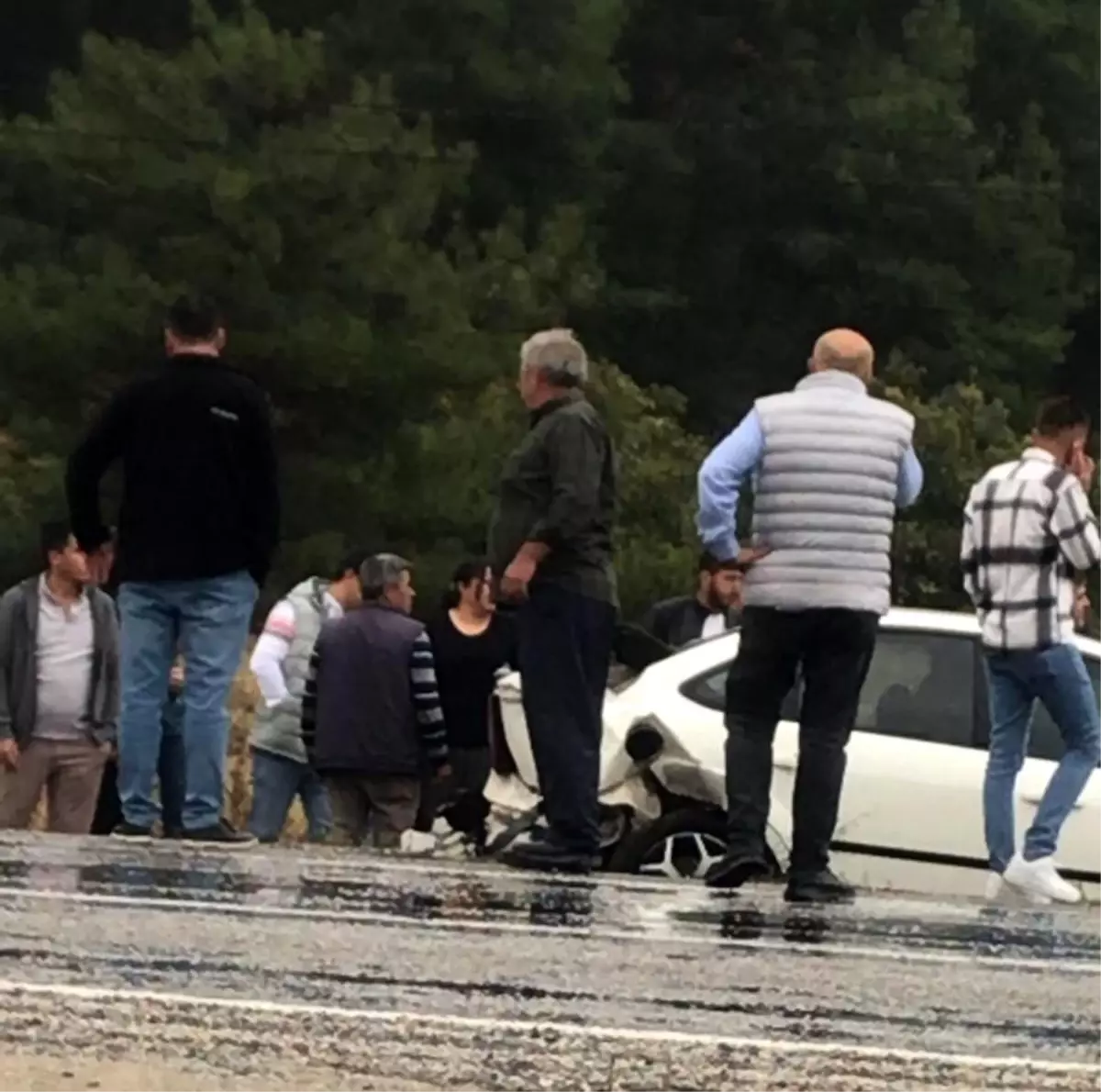 Denizli\'de Trafik Kazası: 5 Yaralı