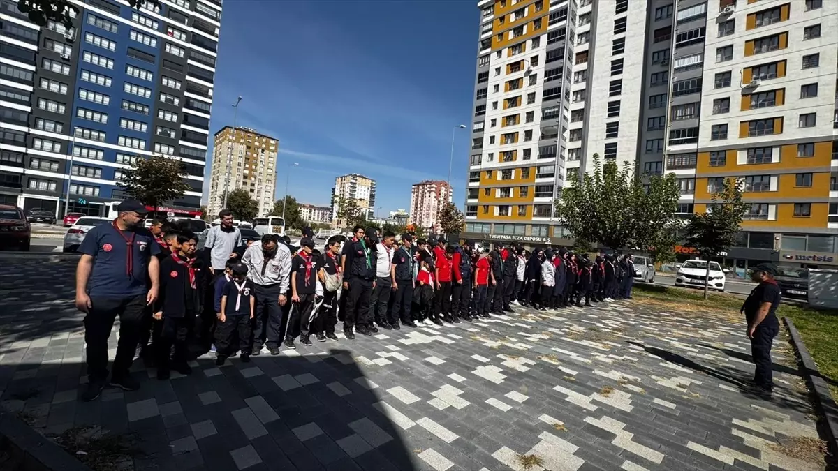 Kayseri\'de Uluslararası İzci Etkinliği