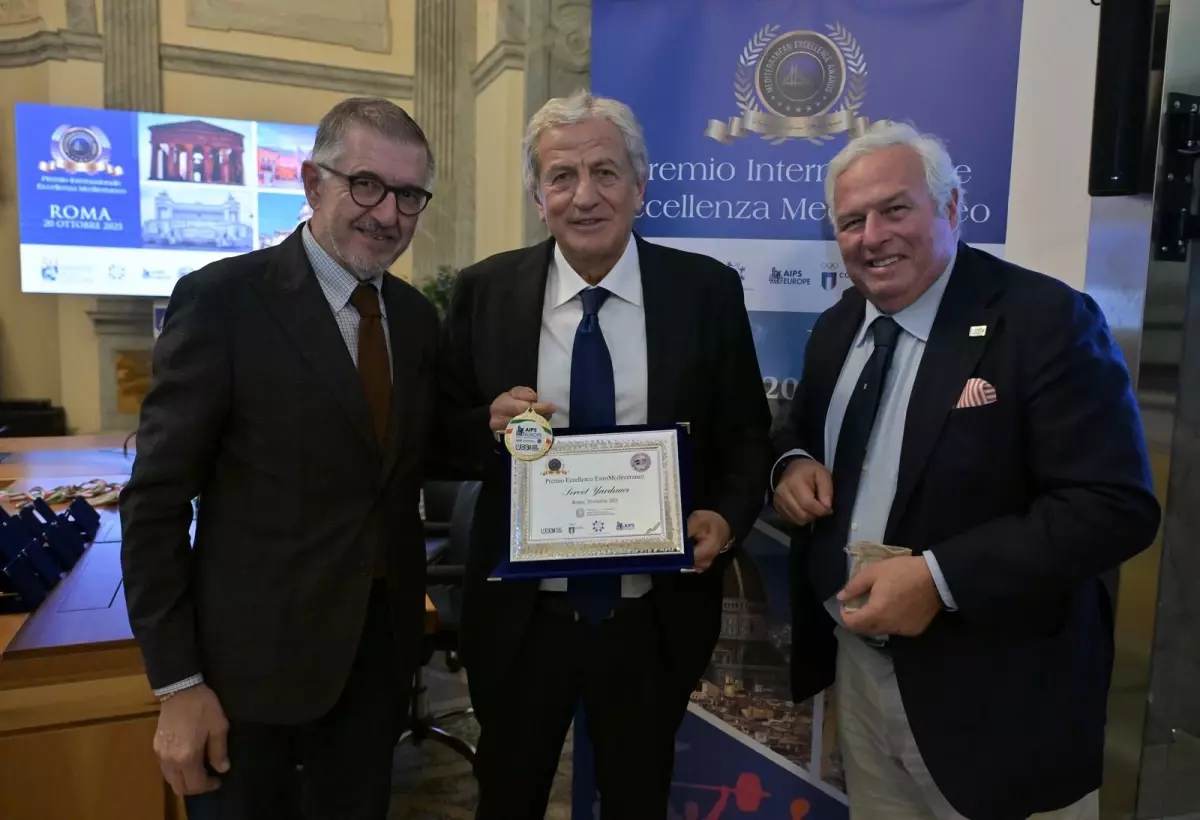 Akdeniz Ödülleri Roma\'da Sahiplerini Buldu
