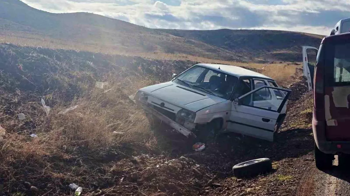 Kırıkkale\'de Kaza: 2 Yaralı