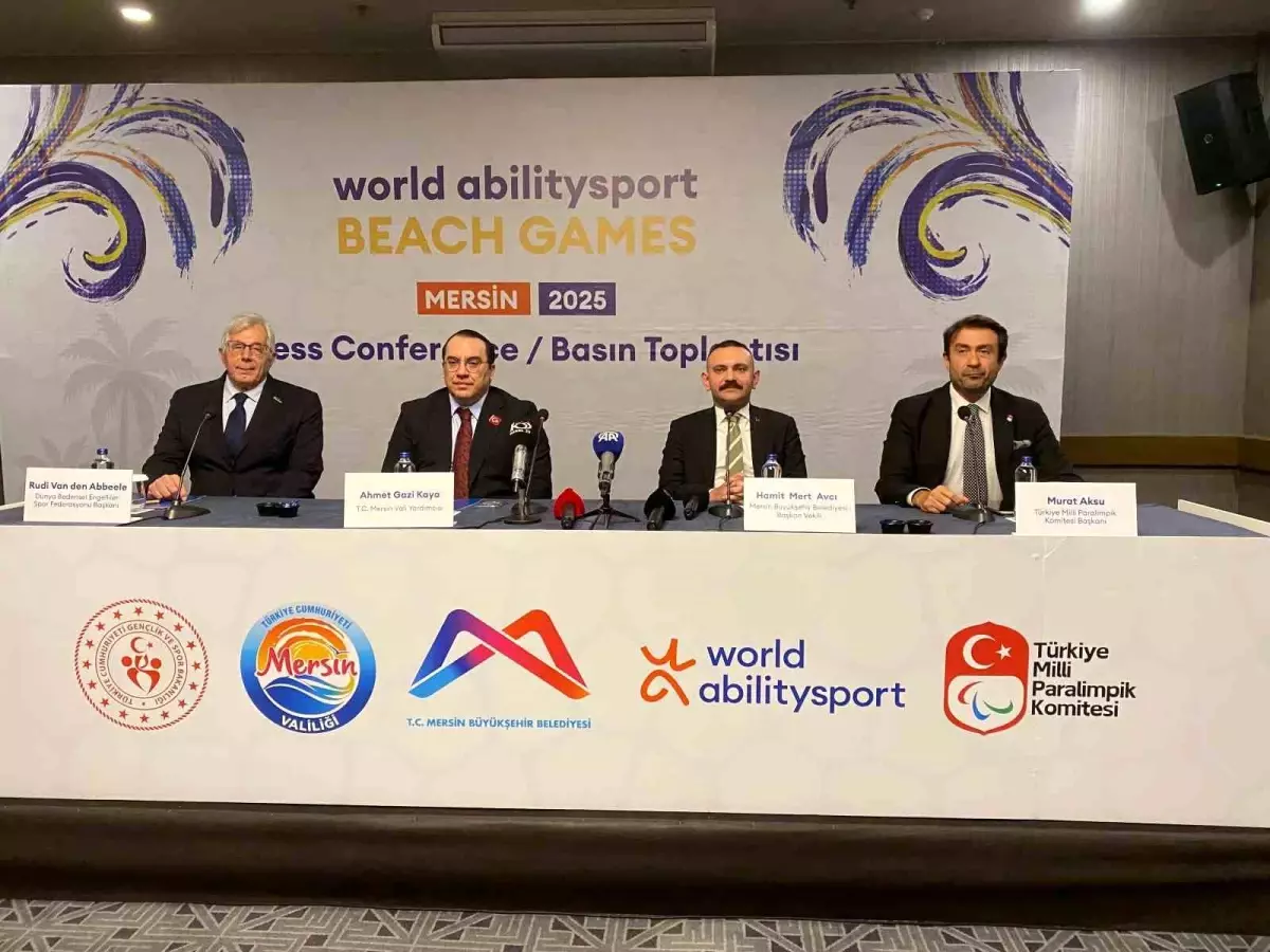 Mersin, Dünya Bedensel Engelliler Plaj Oyunları\'na Ev Sahipliği Yapacak