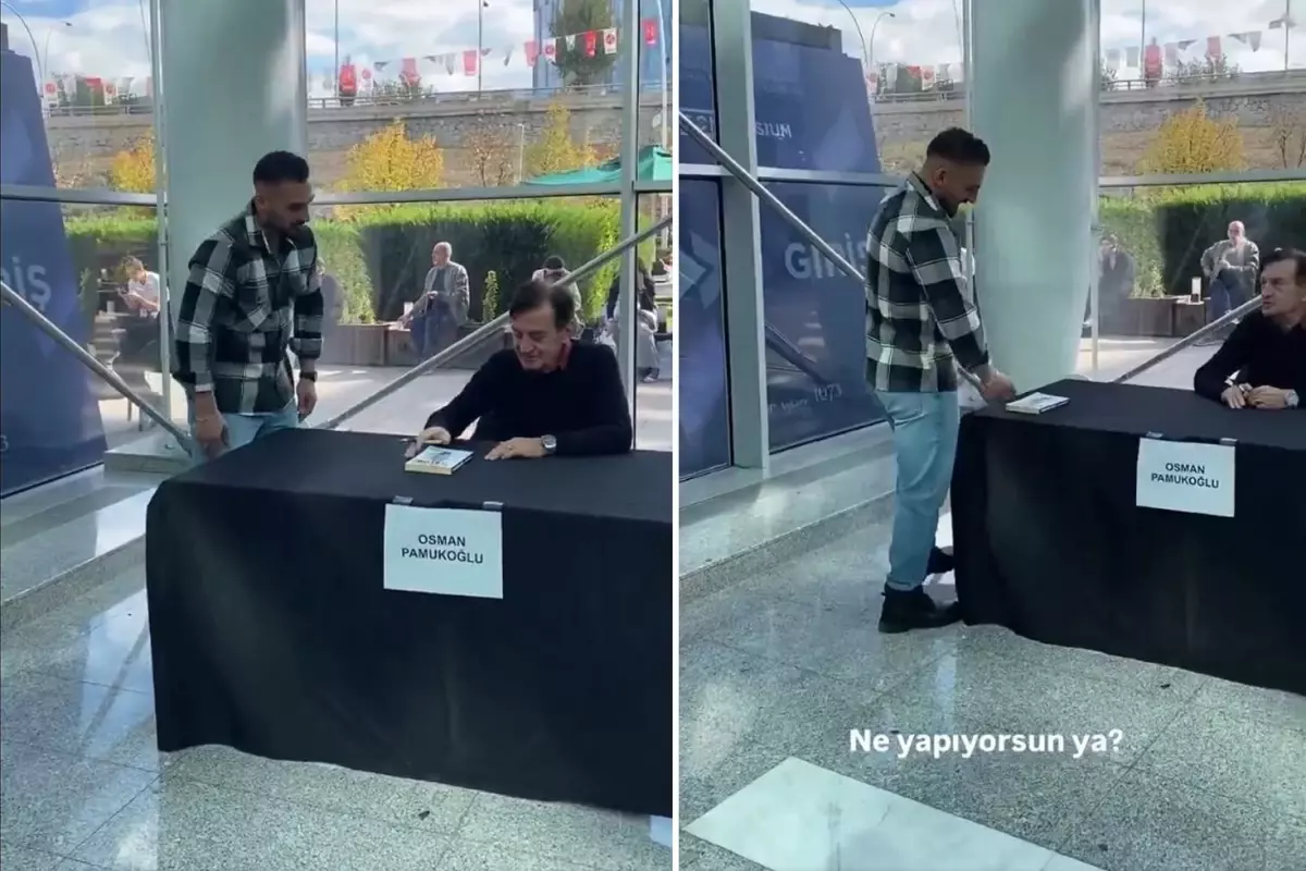 Osman Pamukoğlu\'nu şaşıp kaldığı an: Dağda mıyız oğlum, ne yapıyorsun?