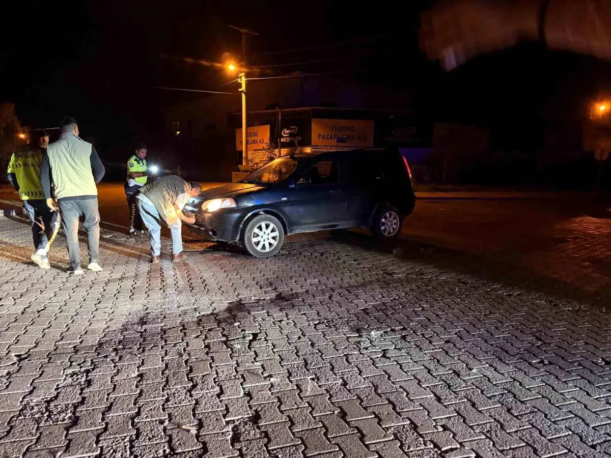 Antalya\'da Motosikletli Sürücü Kazadan Kaçtı