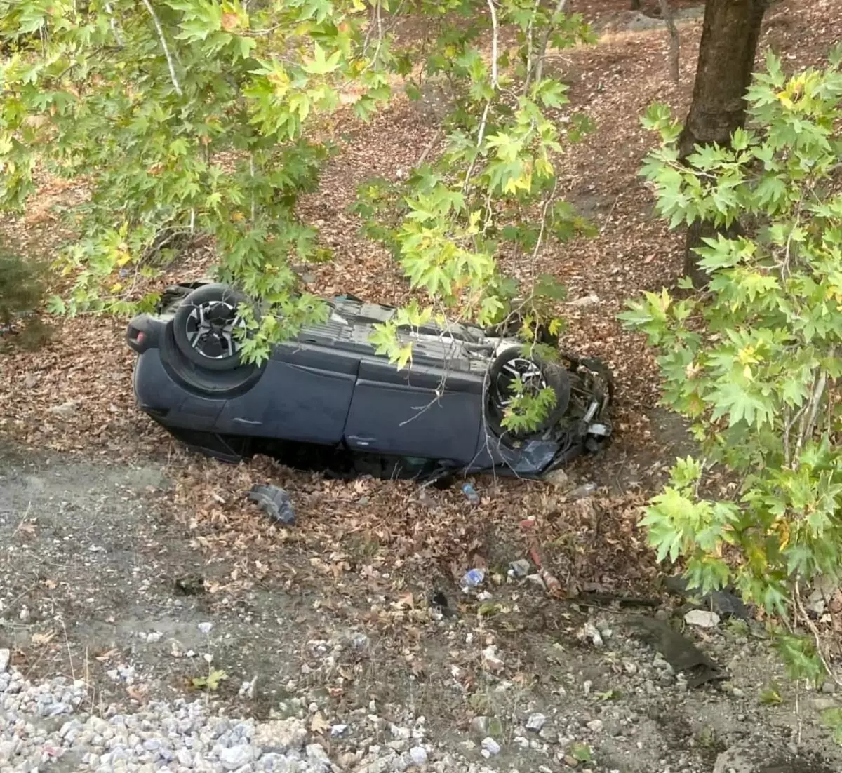 Gölbaşı\'nda trafik kazası: 1 yaralı