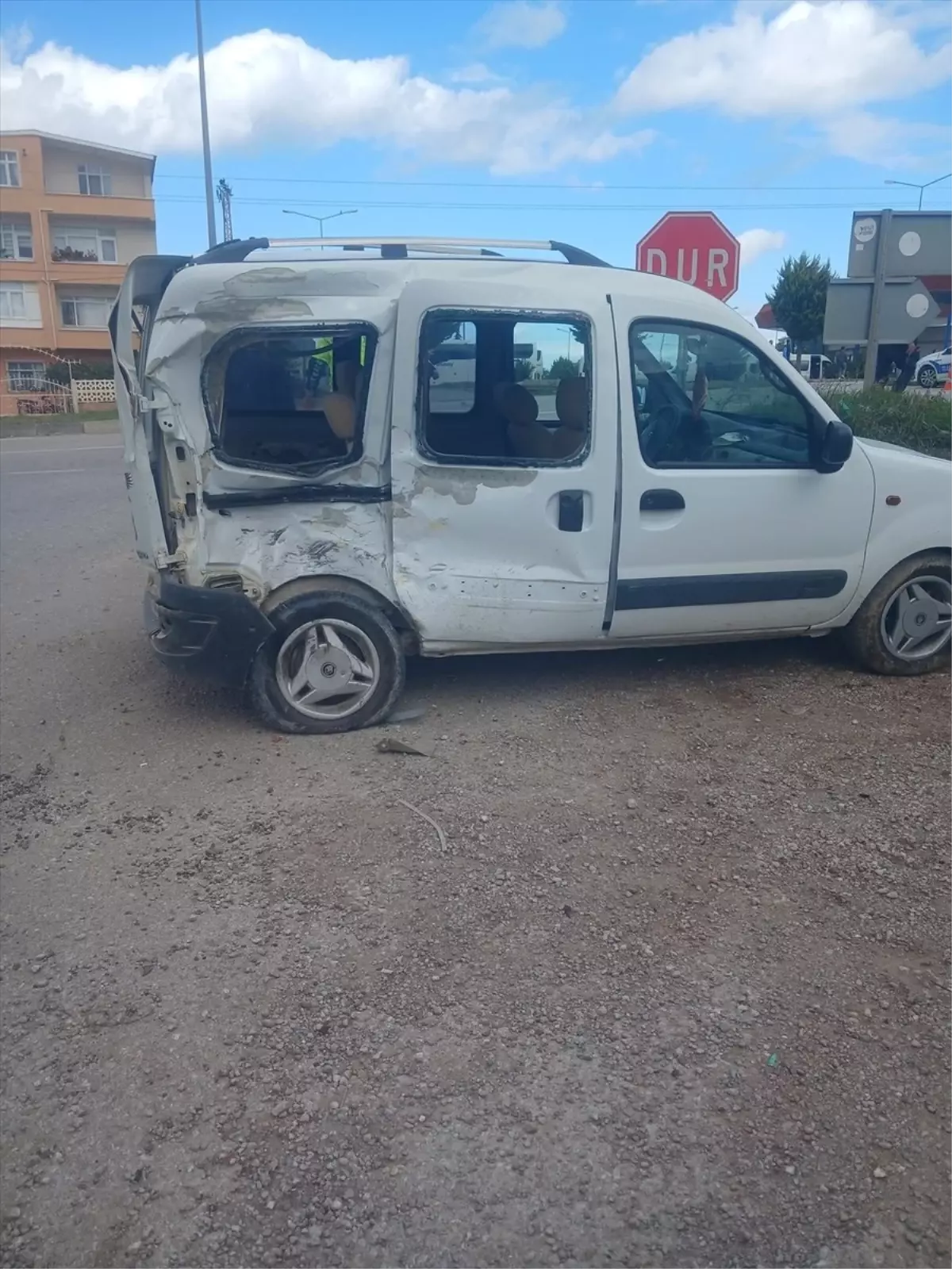 Sinop\'ta Trafik Kazası: 2 Yaralı