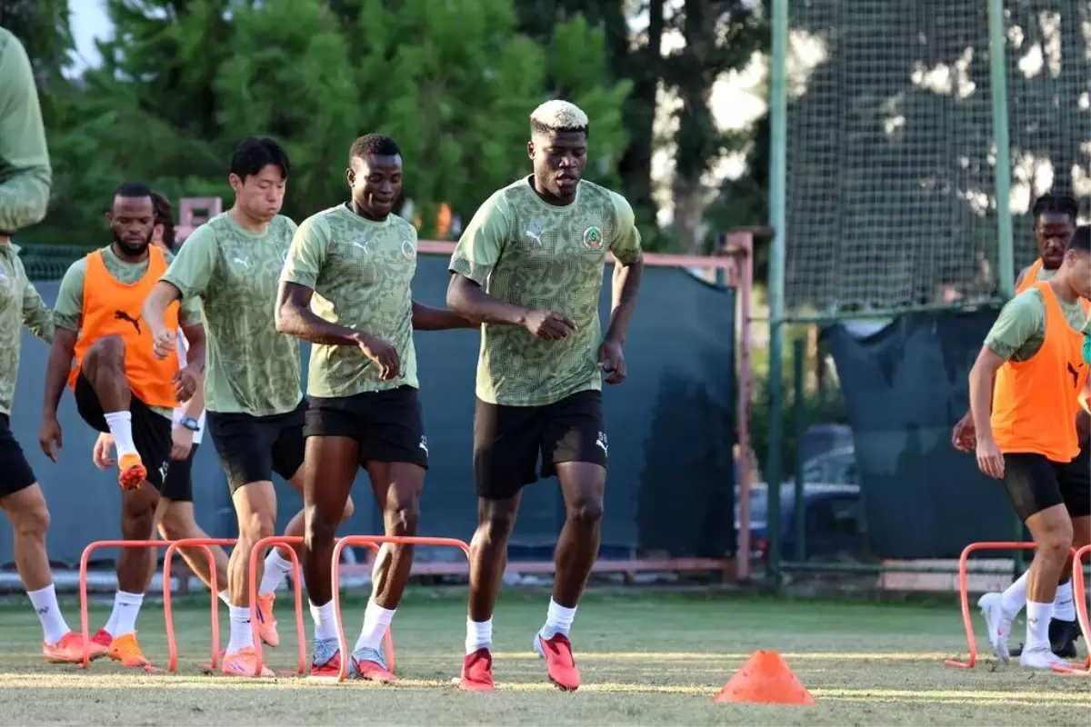 Alanyaspor, Kocaelispor Maçına Hazırlanıyor