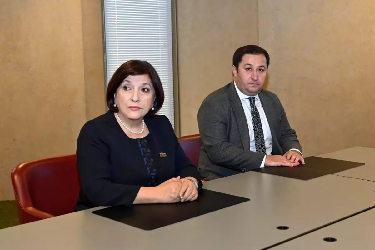 Gafarova ve Simonyan Cenevre\'de Bir Araya Geldi