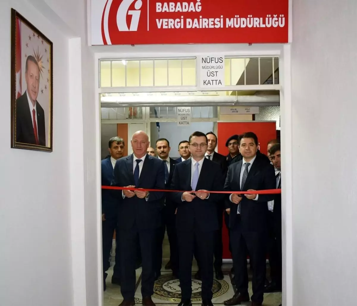 Babadağ\'da Yeni Vergi Dairesi Müdürlüğü Açıldı