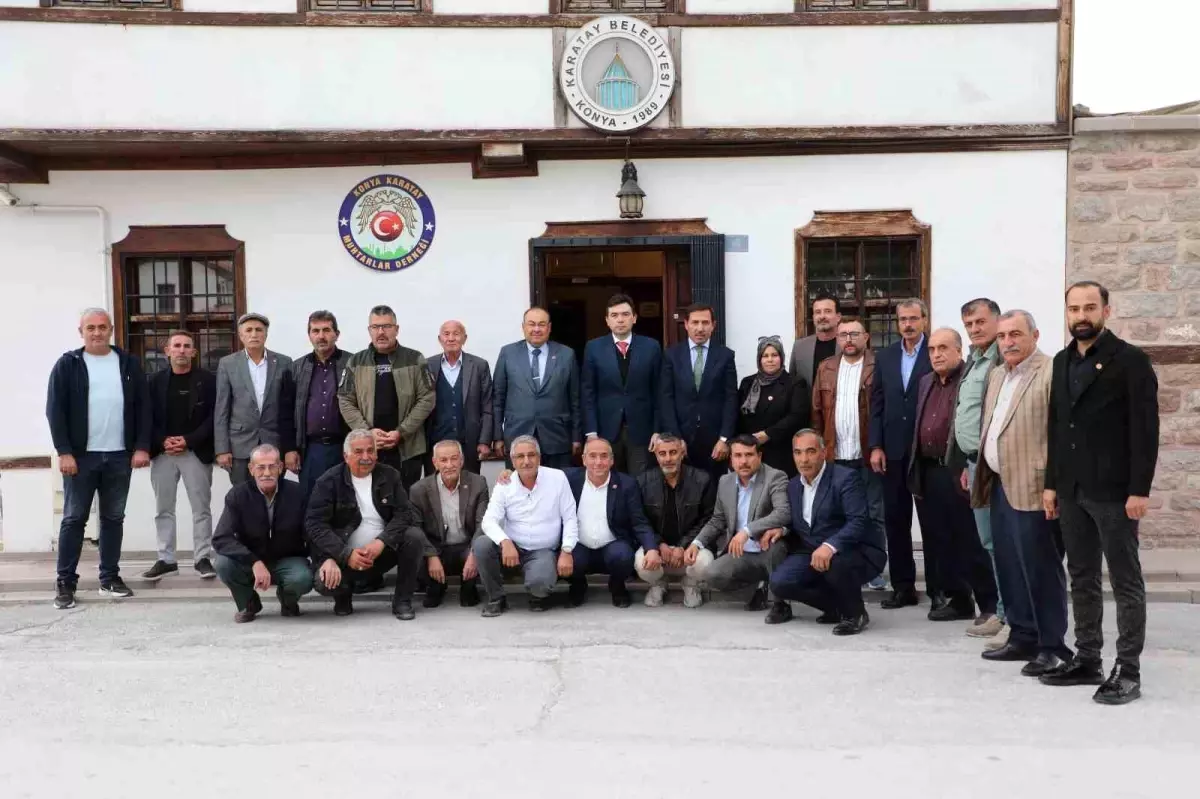 Karatay\'da Muhtarlar Günü Kutlandı