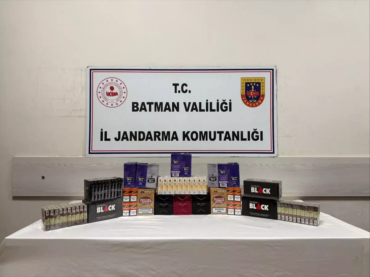 Hasankeyf\'te Kaçakçılık Operasyonu