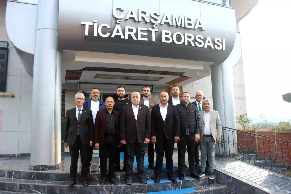 Çarşambaspor\'dan Ticaret Borsası\'na Ziyaret