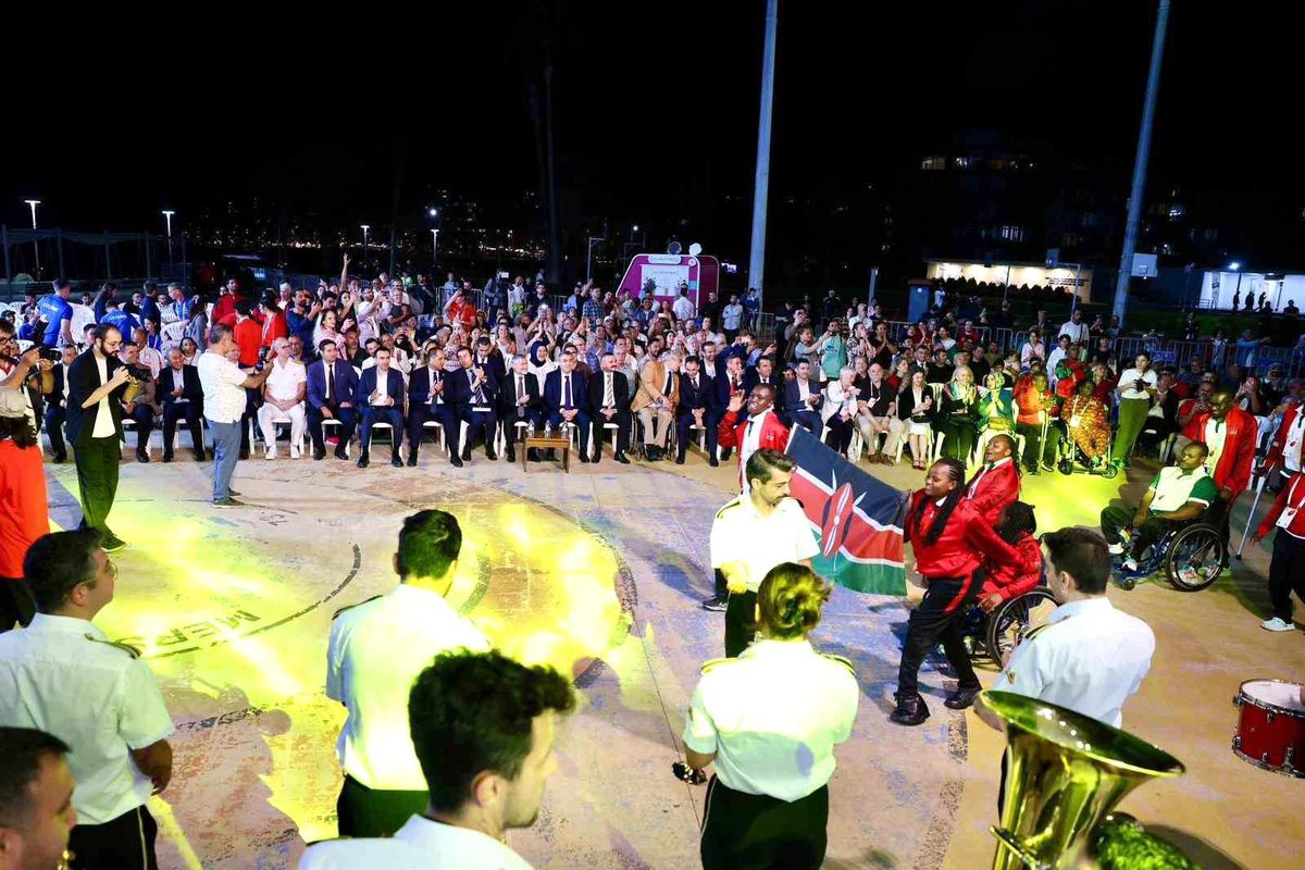 Dünya Bedensel Engelliler Plaj Oyunları\'nın açılış töreni yapıldı