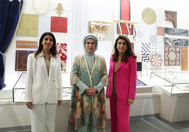 Emine Erdoğan, Kuveyt'te Al Salam Sarayı Müzesi'ni ziyaret etti