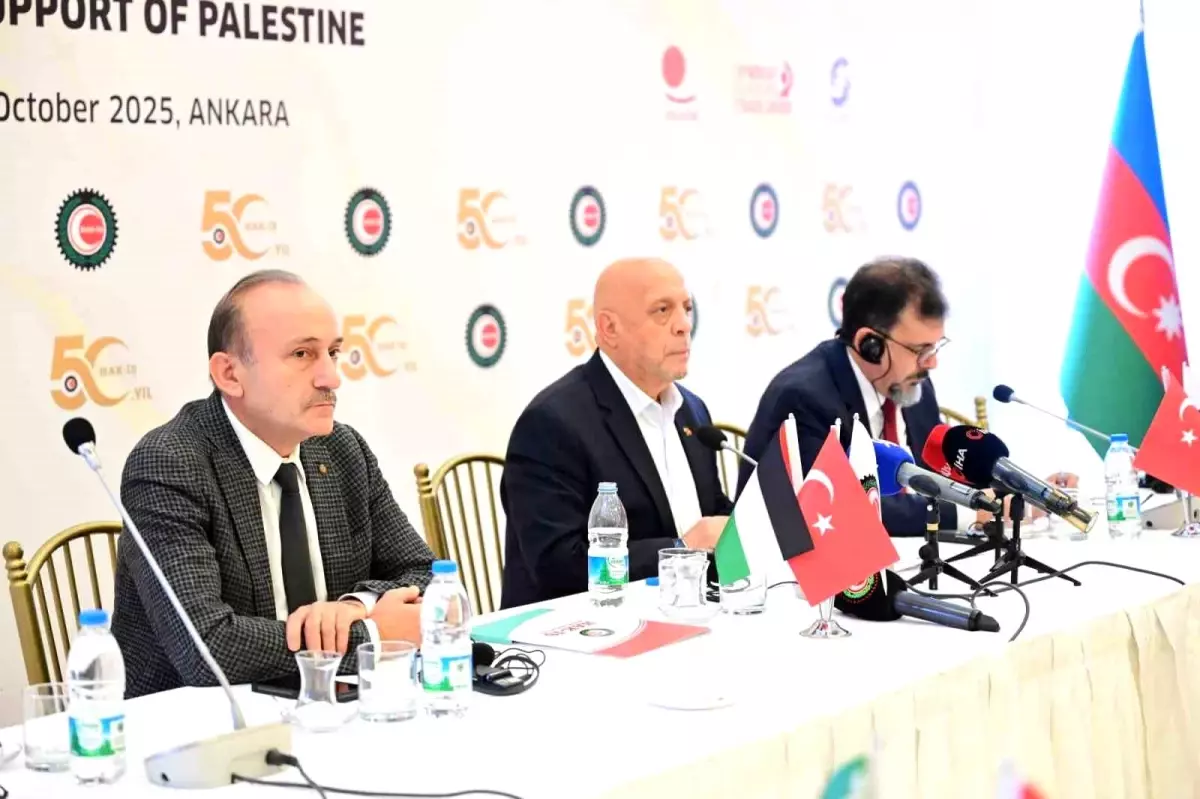 HAK-İŞ\'ten Filistin\'e Destek