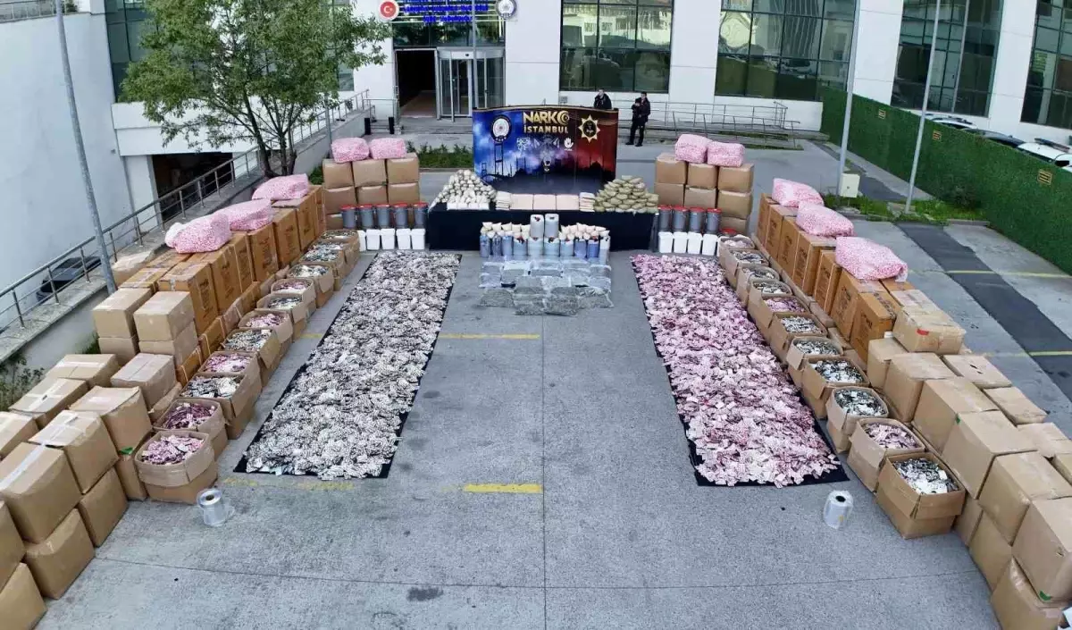 İstanbul\'da Büyük Narkotik Operasyonu
