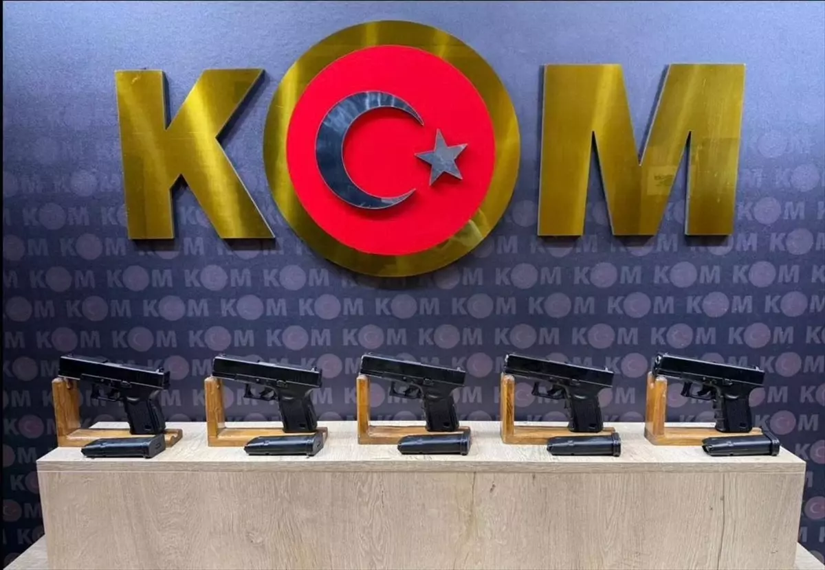 Kahramanmaraş\'ta Silah Kaçakçılığı Operasyonu
