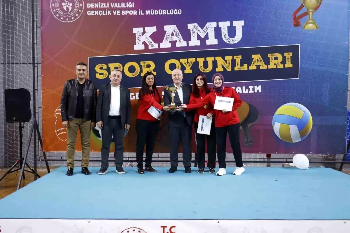 Kamu Spor Oyunları Büyük Bir Coşkuyla Tamamlandı