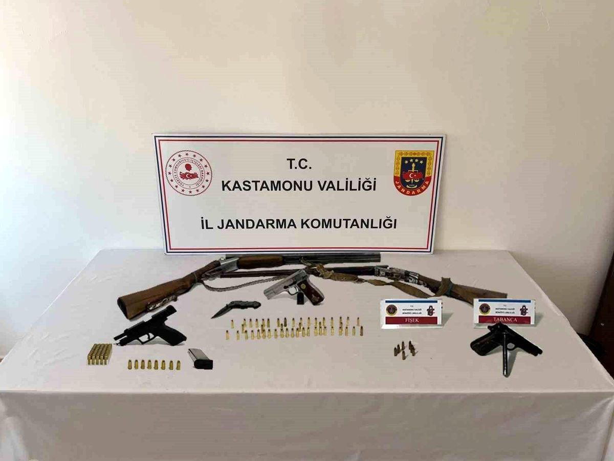 Kastamonu\'da Jandarmadan Silah Operasyonu