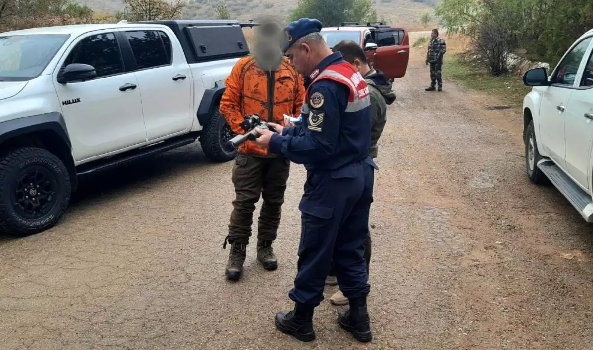 Kaman\'da 4 Kaçak Avcıya Ceza