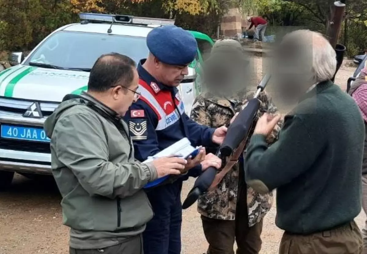 Kaman\'da 4 Kaçak Avcıya Ceza