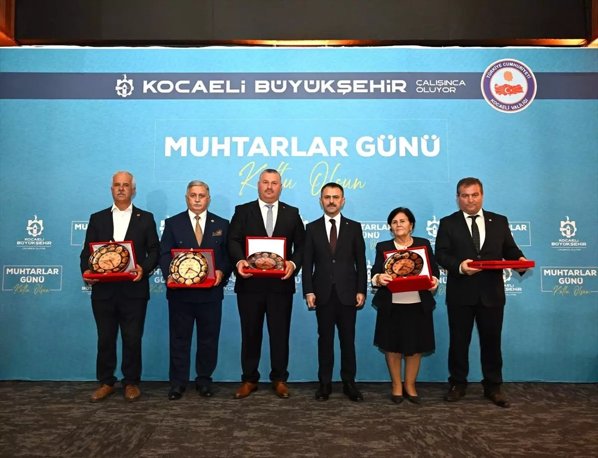 Muhtarlar Günü Kocaeli\'de Kutlandı