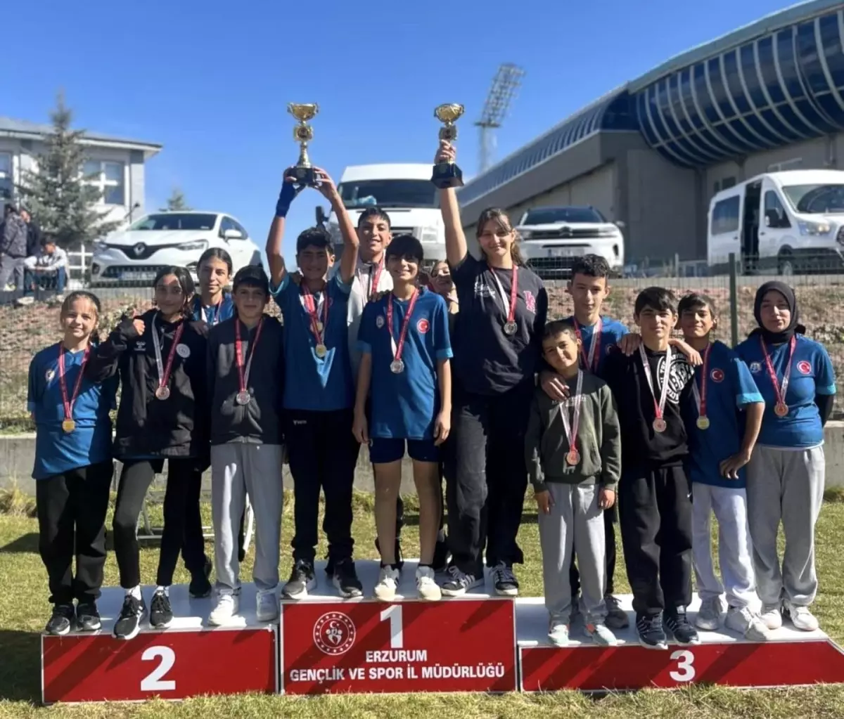Aşkale Sporcularından Büyük Başarı