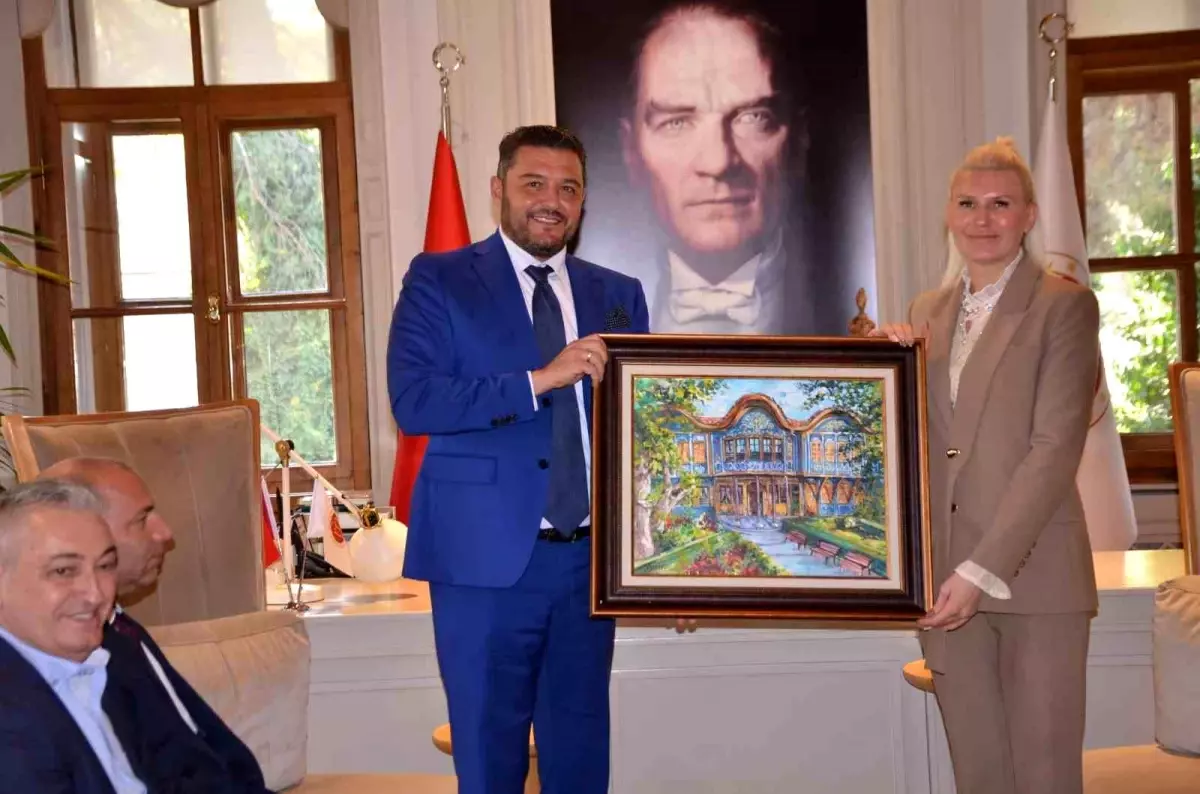 Rodopi Belediye Başkanı Pavel Mihaylov\'dan Bilecik Ziyareti