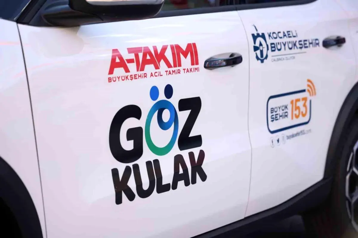 Kocaeli Büyükşehir Belediyesi\'nden \'Göz Kulak\' Ekibi