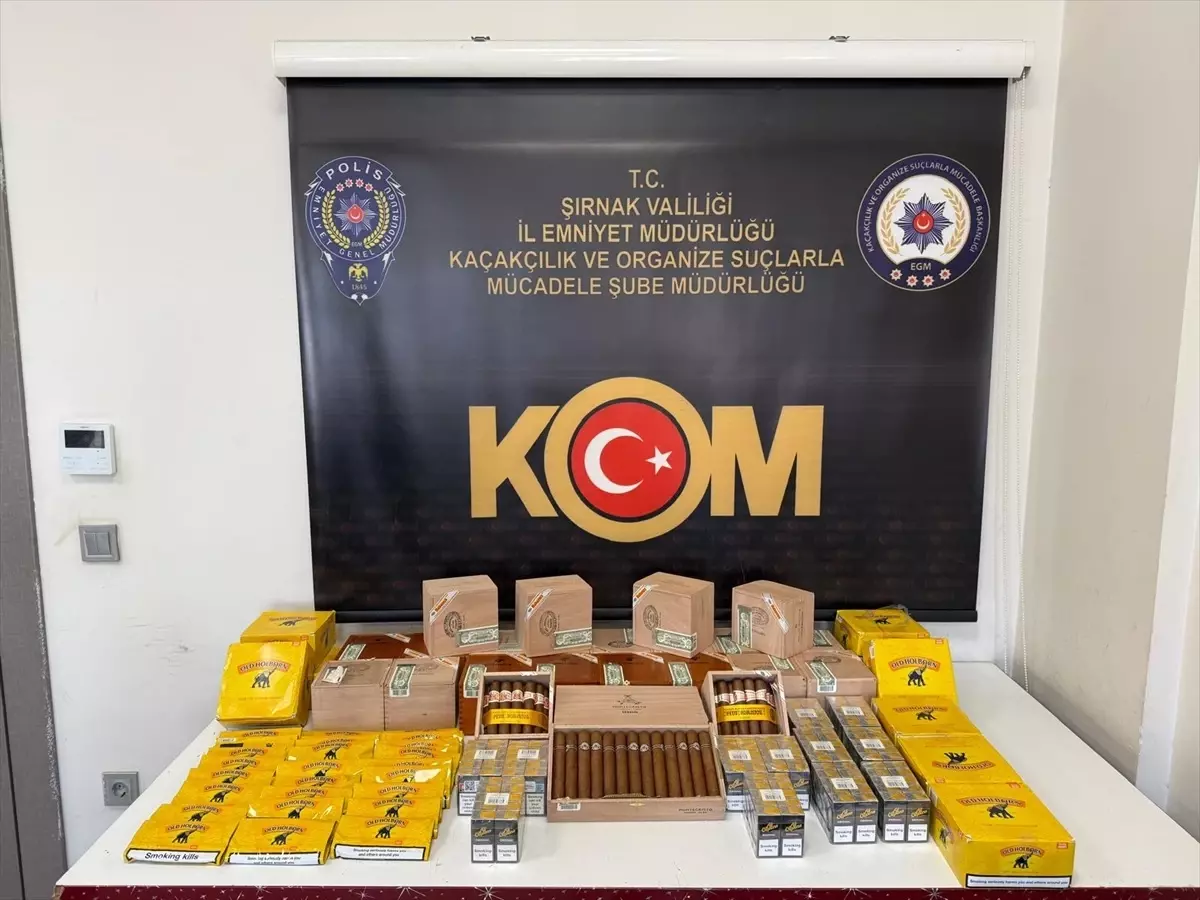 Şırnak\'ta Kaçakçılık Operasyonu: 3 Tutuklama