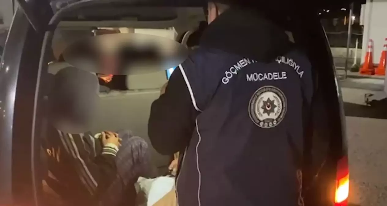 Sivas\'ta 9 Kaçak Göçmen Yakalandı