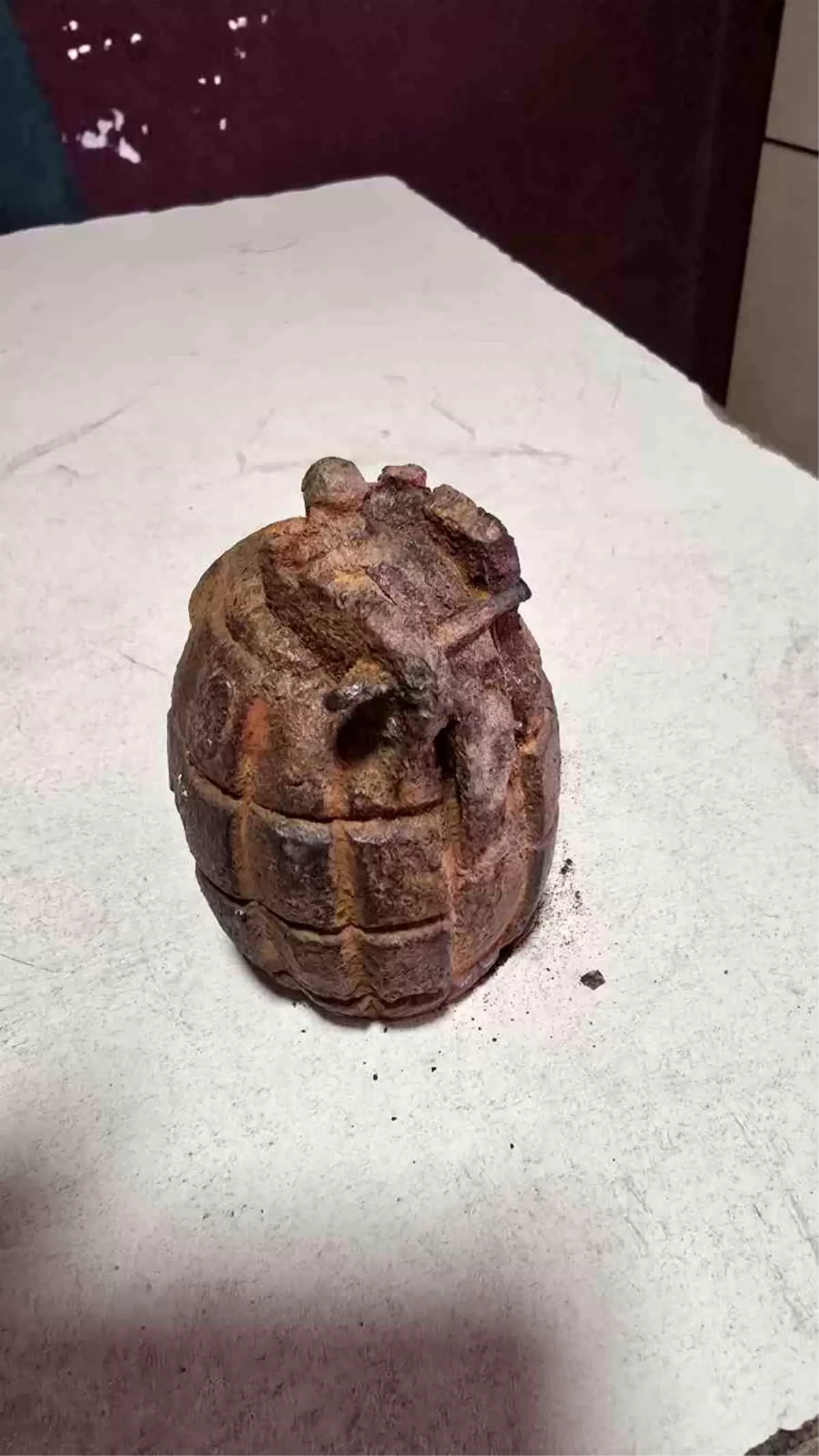 Oyun sanıp babasına getirdi! 10 yaşındaki çocuğun tarlada bulduğu ekipleri alarma geçirdi