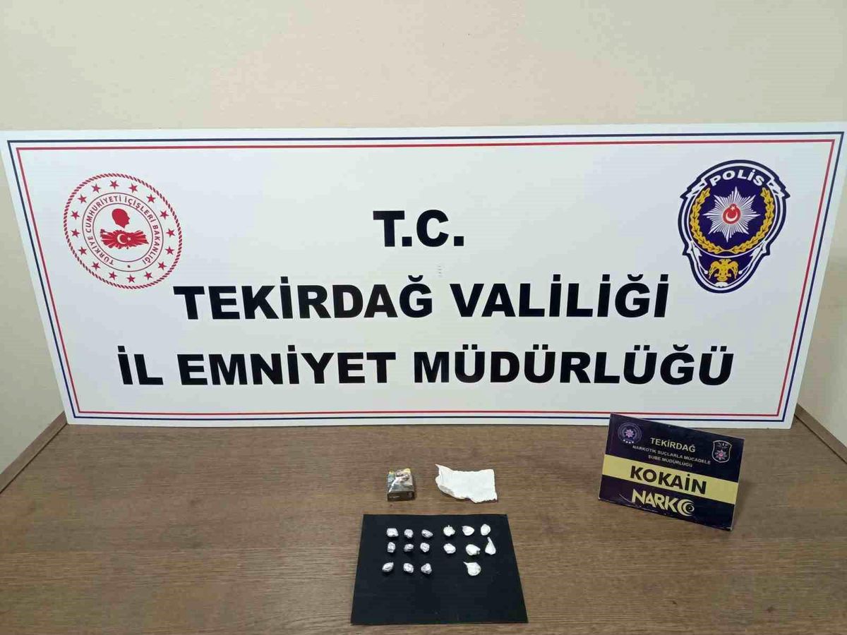 Tekirdağ\'da Narkotik Operasyonları: 192 Gözaltı, 12 Tutuklama