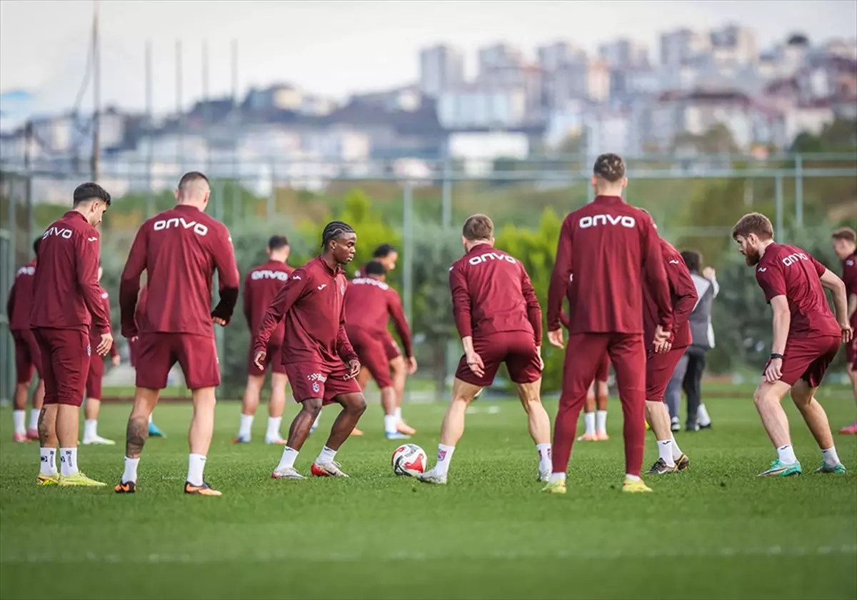 Trabzonspor, Eyüpspor Maçına Hazırlanıyor