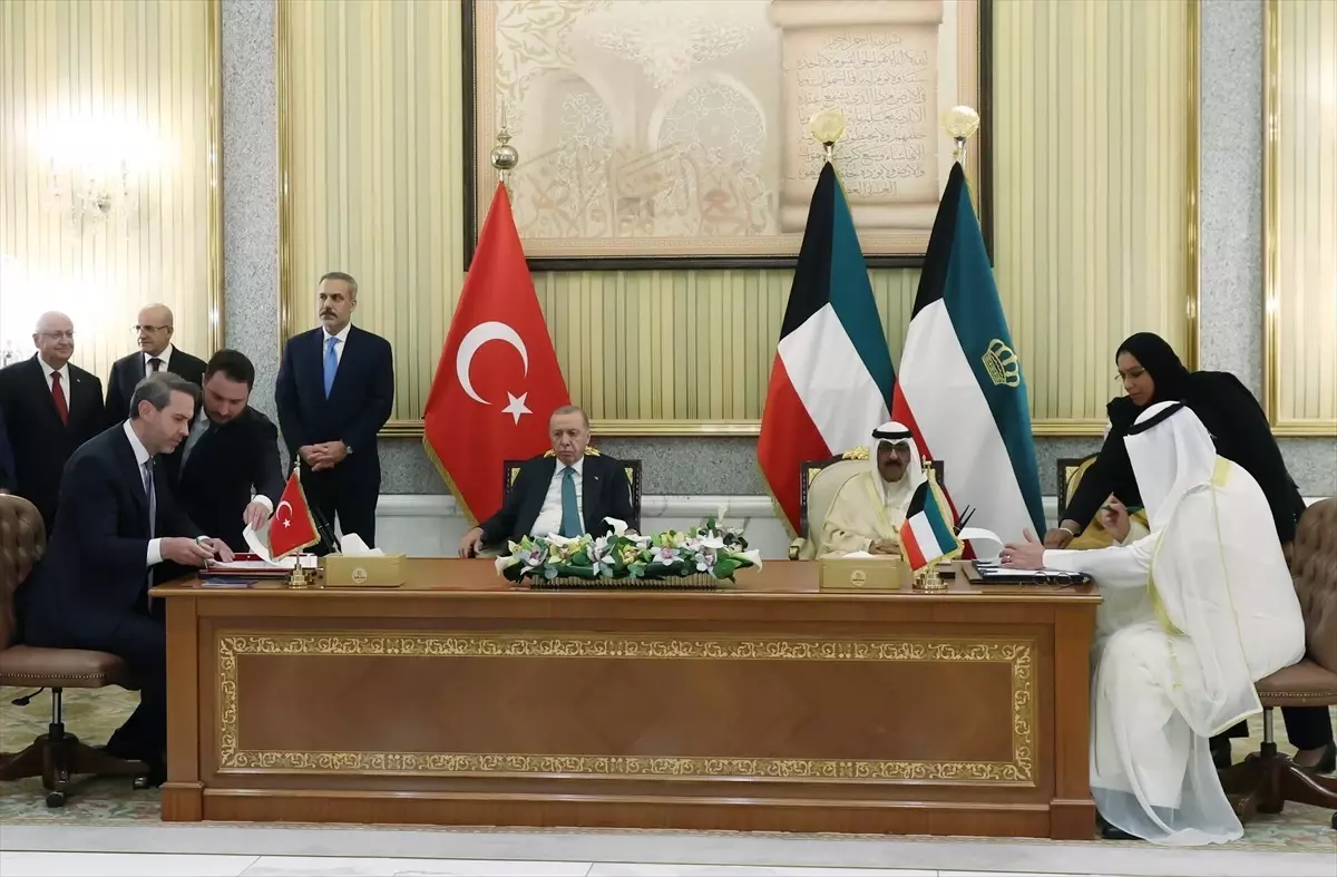 Türkiye ve Kuveyt Arasında 4 Anlaşma İmzalandı