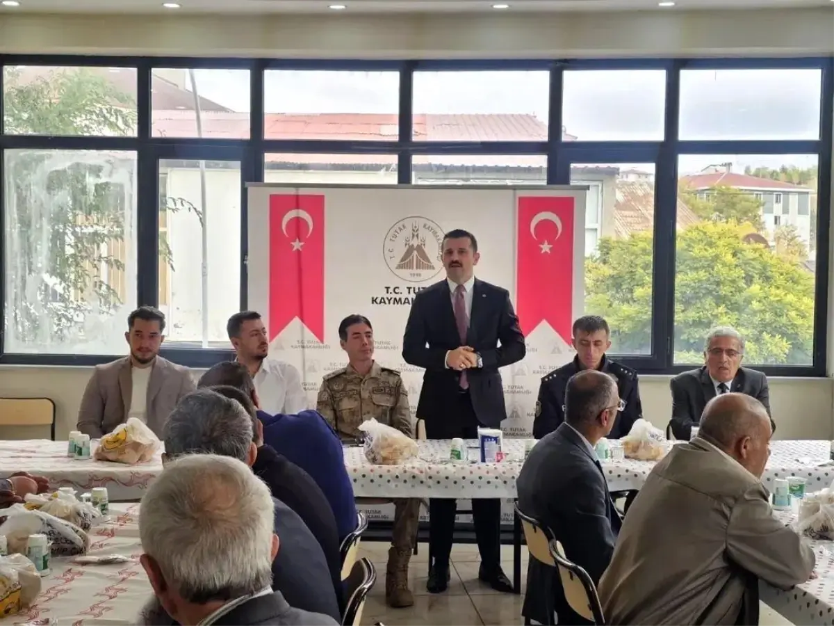 Tutak\'ta Muhtarlar Günü Kutlandı
