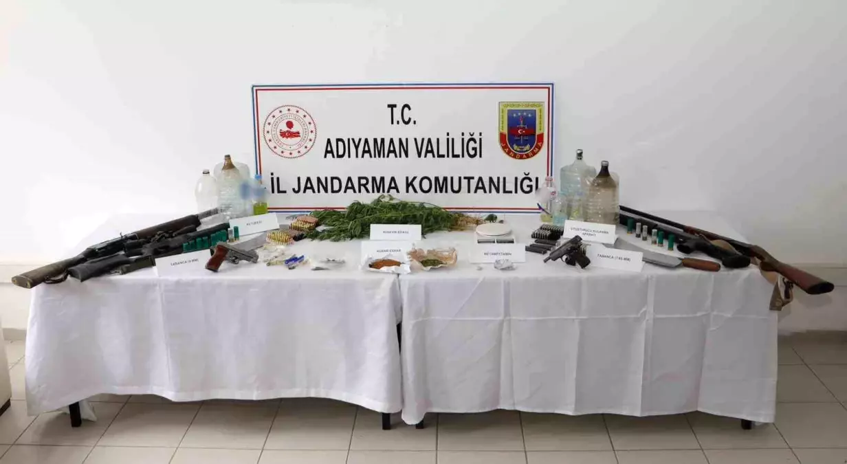 Adıyaman\'da Uyuşturucu Operasyonu: 11 Gözaltı