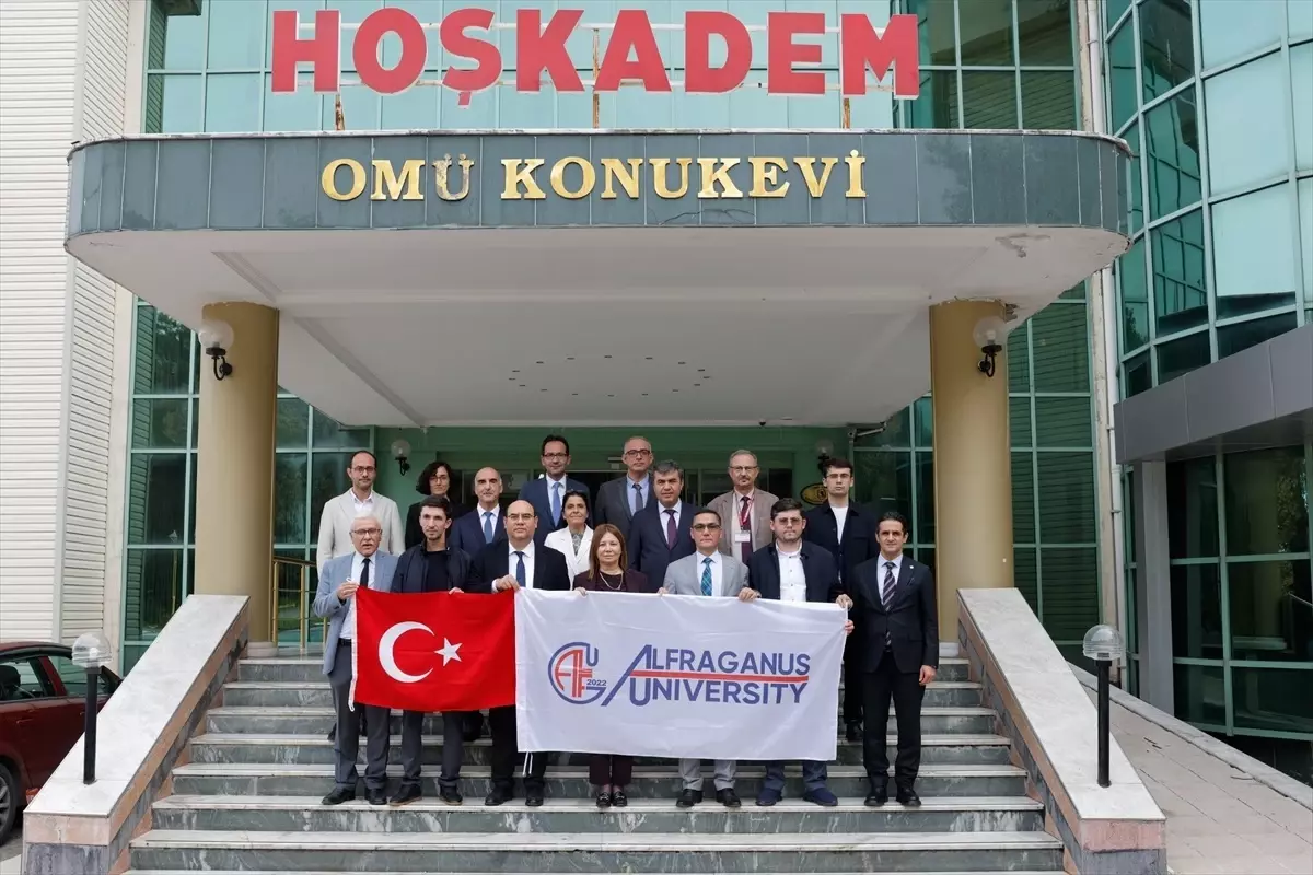OMÜ ve Alfraganus Üniversitesi İş Birliği Görüşmesi