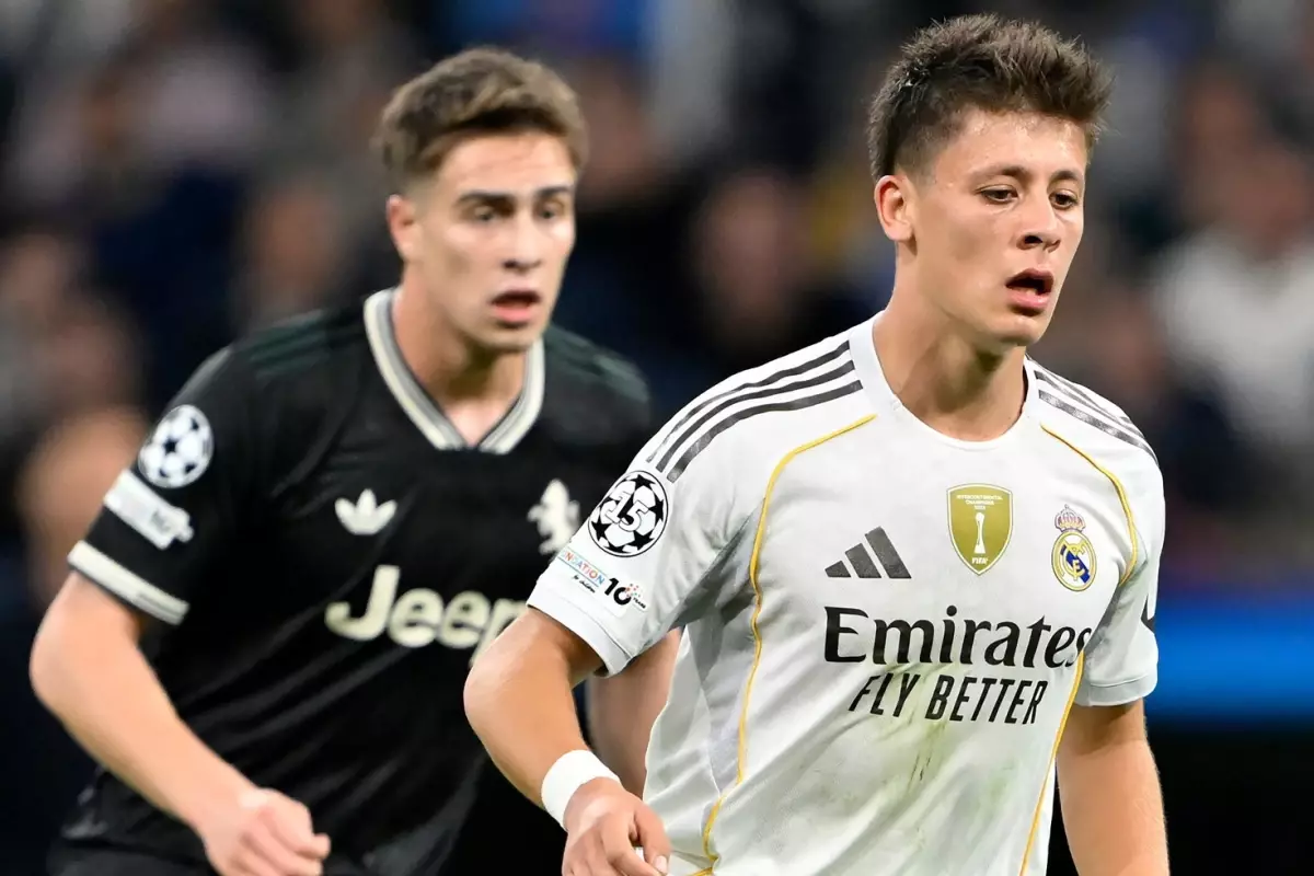 Arda Güler\'in Real Madrid\'i zorlu maçta Kenan Yıldızlı Juventus\'u üzdü