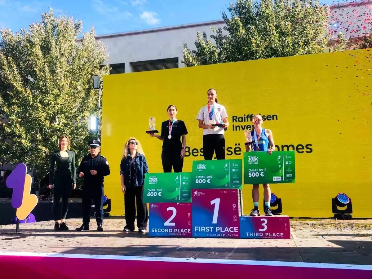 Sebahat Demir Tiran Maratonu\'nda İkinci Oldu