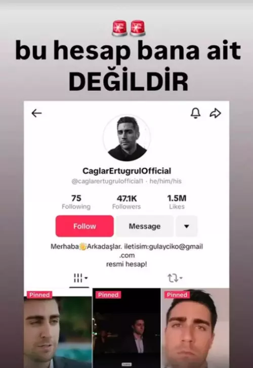 Çağlar Ertuğrul'dan bornozlu fotoğraf açıklaması: Oltaya gelenler olmuş