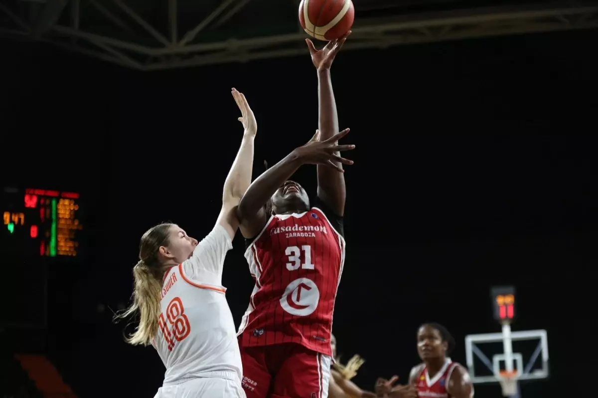 ÇBK Mersin Euroleague\'de Zaragoza\'ya Kaybetti