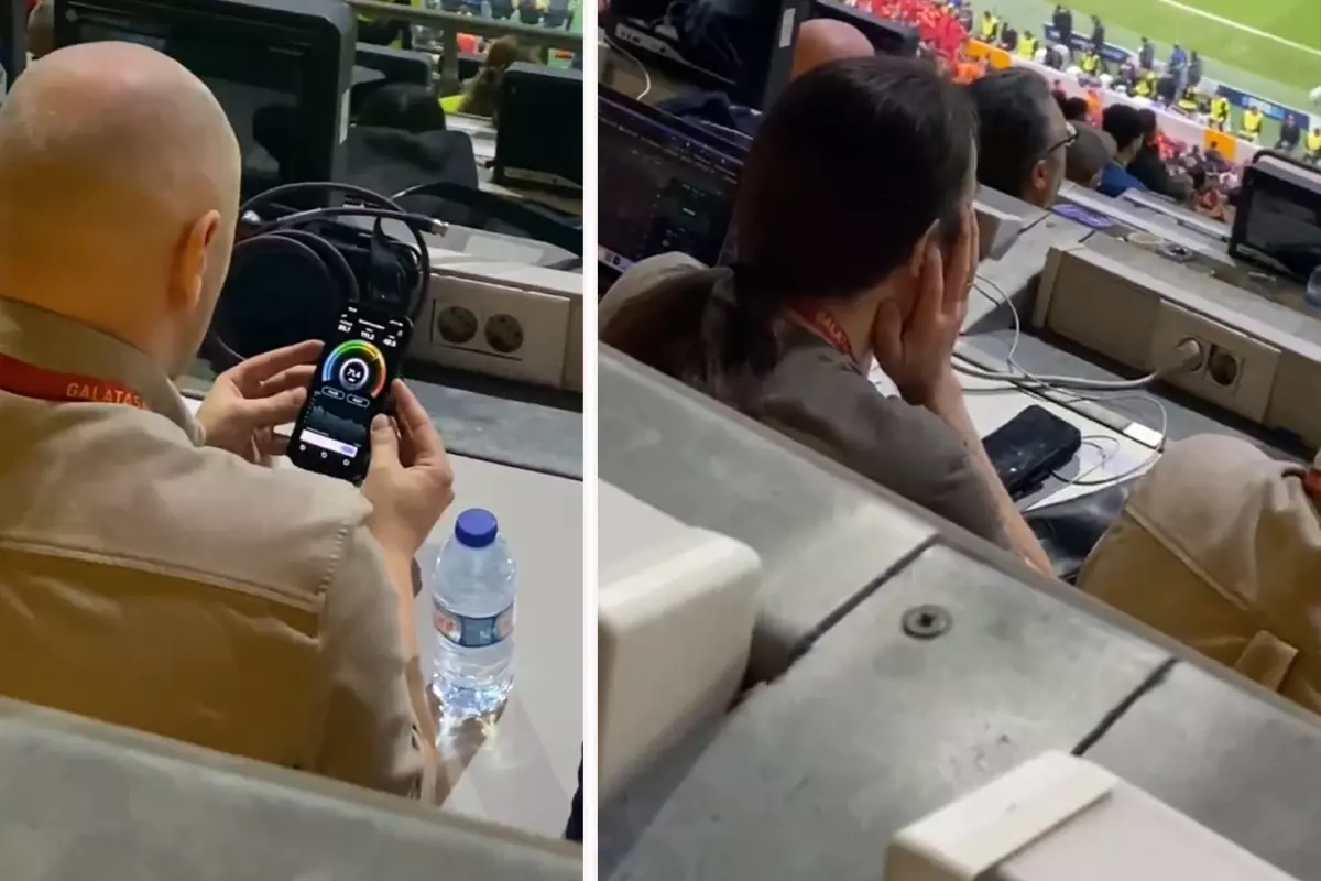 Desibel ölçümü yapan Norveçli gazeteciler Galatasaray taraftarının gazabına uğradı