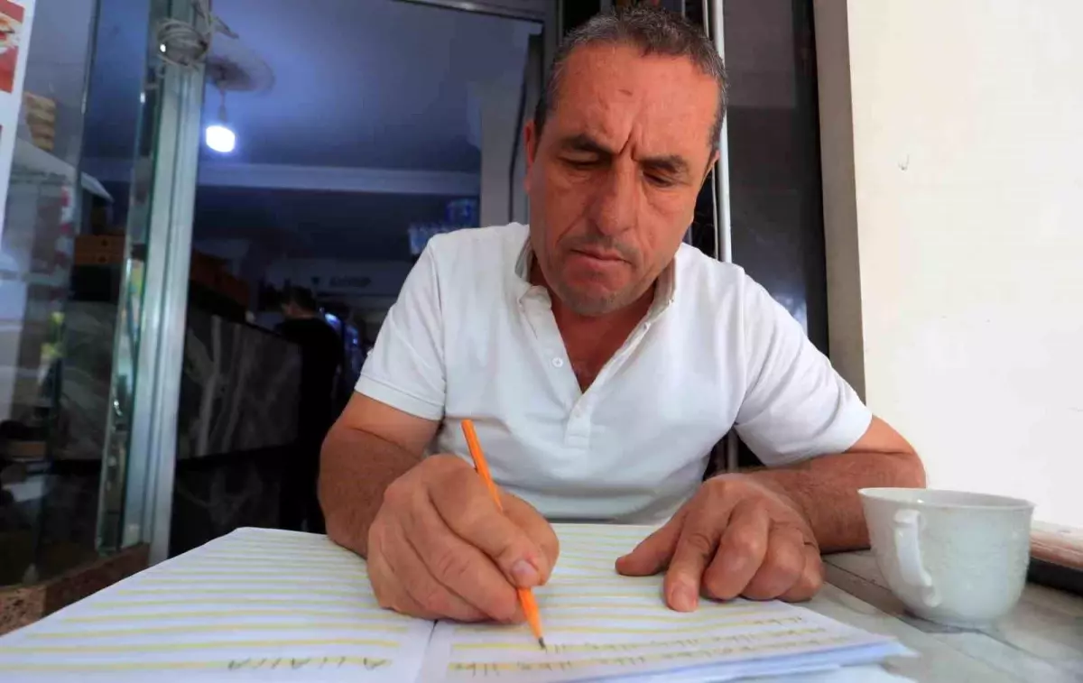 Fuat Aydın, Ehliyet İçin Okuma Yazma Öğreniyor