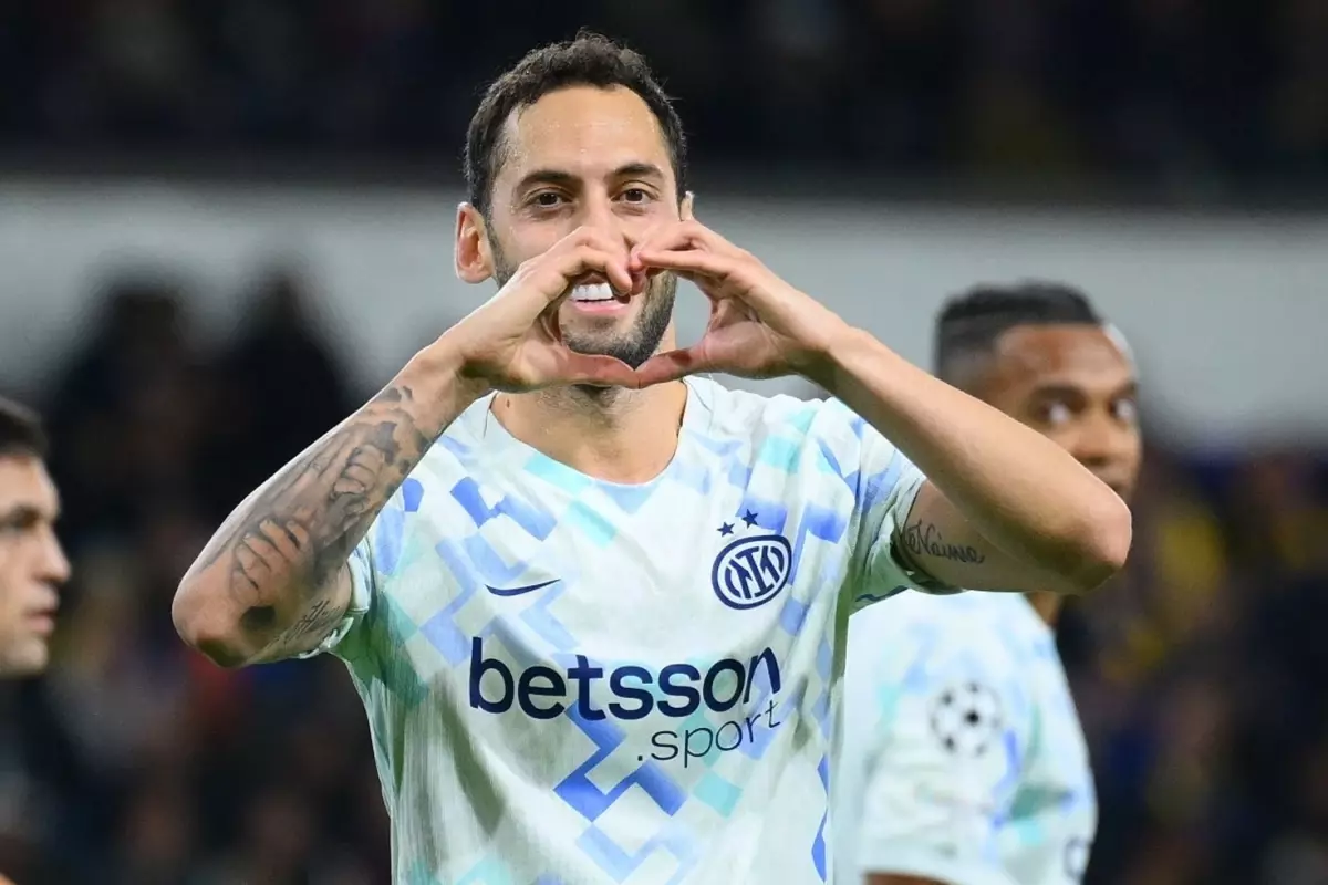 Hakan da boş geçmedi! Inter Galatasaray\'ın rakibine deplasmanda gol oldu yağdı
