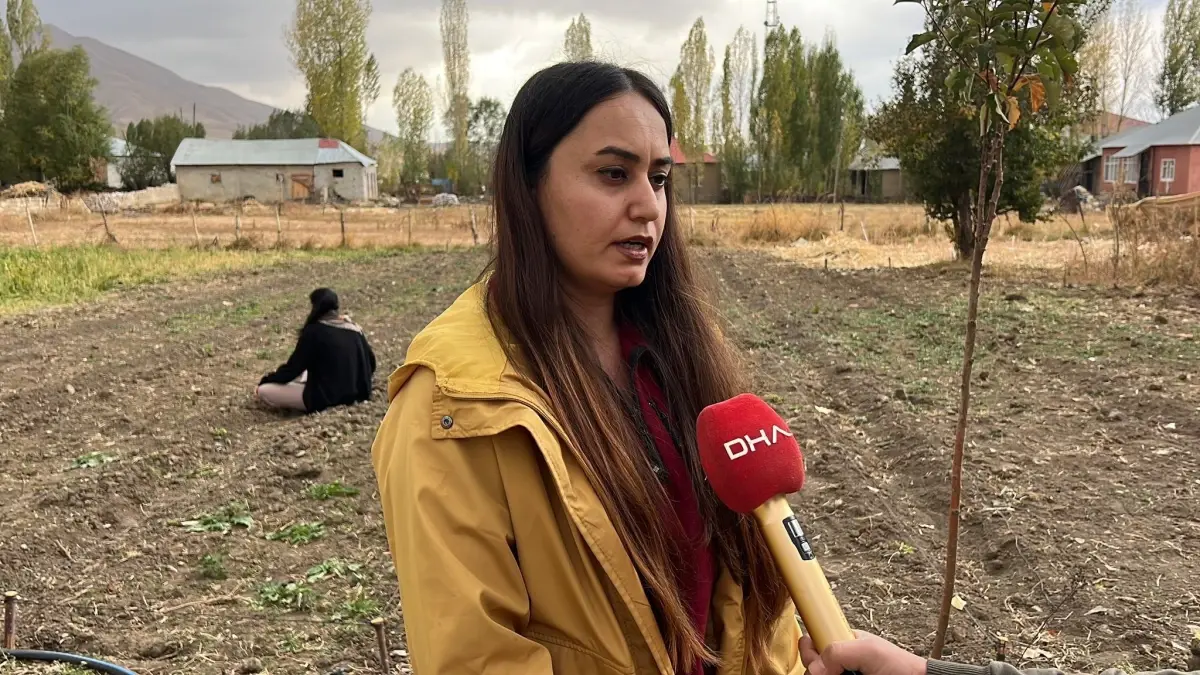 Yüksekova\'da Kadın Kooperatifinden Safran Denemesi