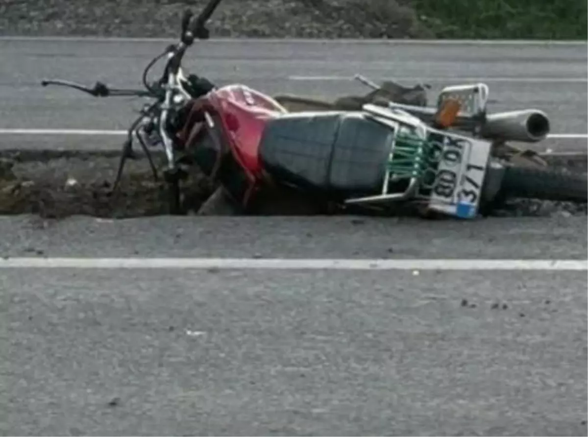 Motosiklet Kazasında 55 Yaşındaki Şahıs Hayatını Kaybetti