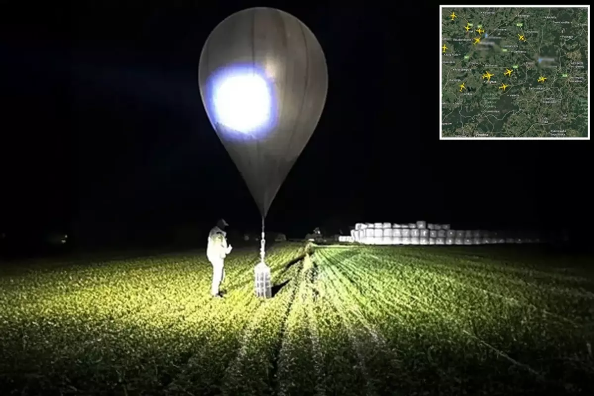 Kaçak sigara balonları ülkenin başkentini kaosa sürükledi